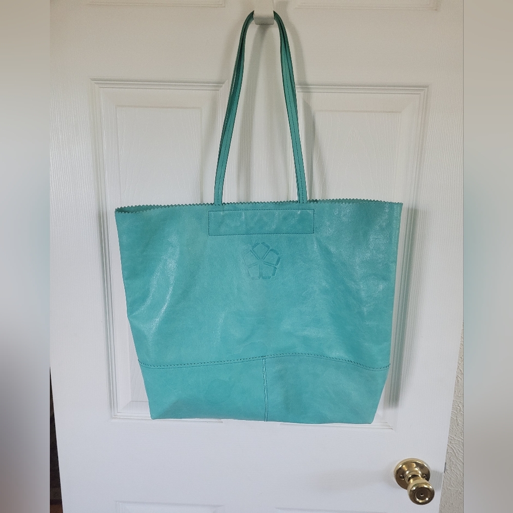 Trina Turk for Banana Republic Leather Tote Bag